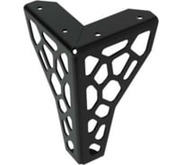 Нерегулируемая опора для мебели JET 036 H-150 мм, сталь, чёрный матовый F036S.150BM99