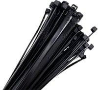 Нейлоновая хомут-стяжка Novocraft 5x350 мм, черная, уп. 100 шт. HCC05350B100