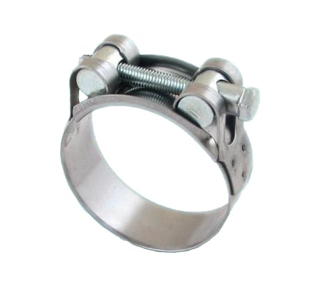 Ленточный винтовой хомут CNIC 240-252/26 мм, М10x120 мм, W2 нержавеющая сталь 26В240252 52628