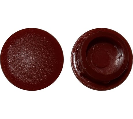 Заглушка под отверстие КРЕП-КОМП 8 мм, бордо, 1000 шт. зпр8 бордо