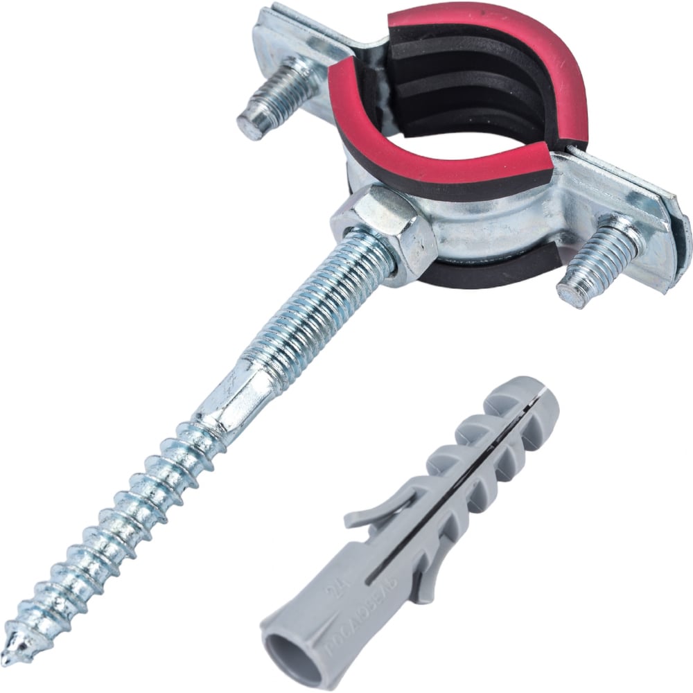 Трубный хомут Gigant х-т комплект 3/4\", 25-28 мм, М8 G/1/76 - выгодная ...