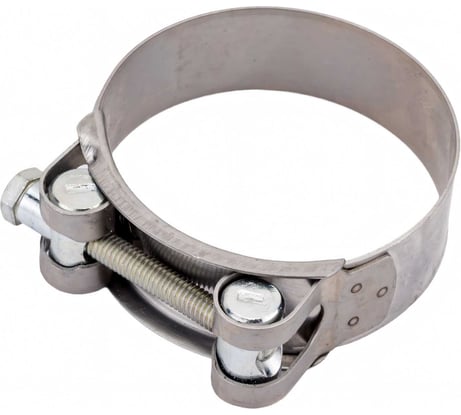 Ленточный винтовой хомут CNIC 60-63/22 мм, М6x60 мм, W2 нержавеющая сталь 26В6063 52613