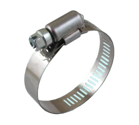 Червячный хомут CNIC 92-112/12,7 мм, W2 нержавеющая сталь, с оцинкованным винтом SAE J1670 05B92112 52561