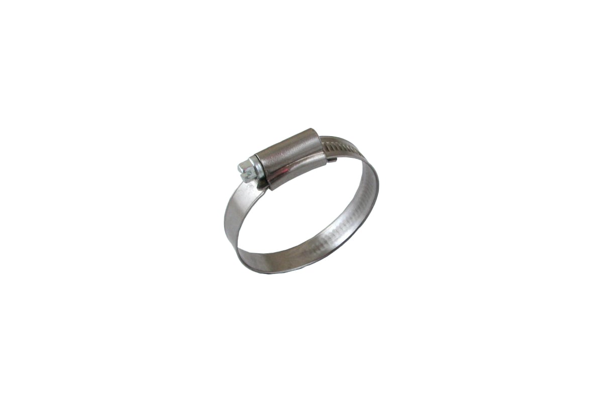 Червячный хомут CNIC 100-120/12.7 мм, W4 нержавеющая сталь, усиленный ...