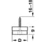 Опора Hafele 20 мм 650.20.720 2