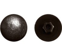 Заглушка под конфирмат КРЕП-КОМП махагон, 1000 шт. зпк махагон