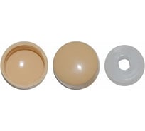 Универсальная заглушка КРЕП-КОМП светло-бежевая, 500 шт. зу св.бежев