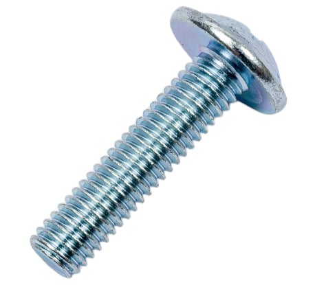 Мебельный винт STARFIX М6x25 мм, цинк, класс прочности 5.8, DIN 967, 10 шт. SMZ1-68886-10