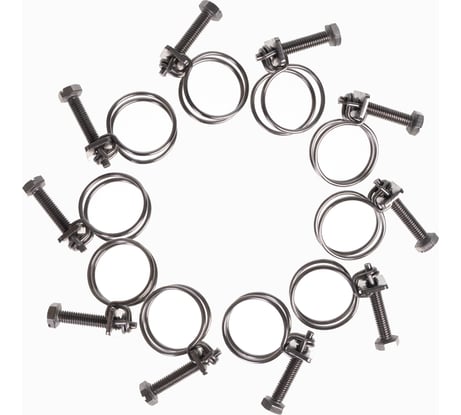 Проволочный хомут HG 22-26 мм, 10 шт. 4962039