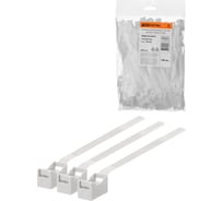 Ремешковый крепеж TDM ELECTRIC 7,6x165 белый, 100 шт. SQ0516-0301