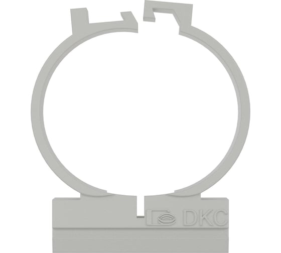 Держатель для труб DKC двухкомпонент. d25 100шт 51125DIY