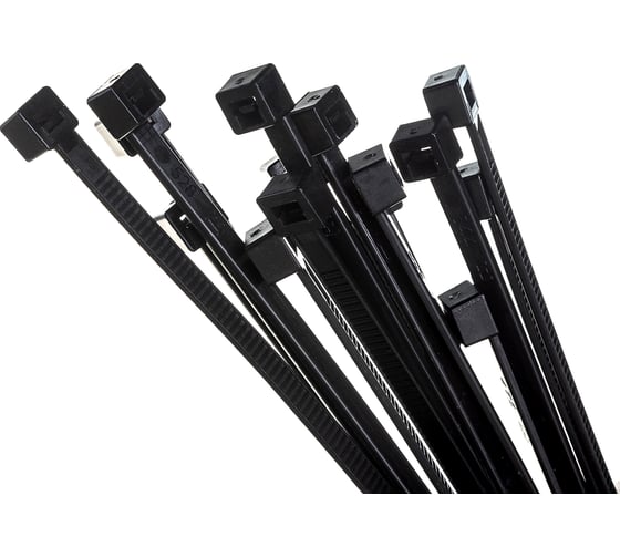 Нейлоновый хомут DKC 4.8x300 черный 100шт 25317SR