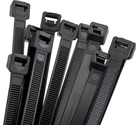 Хомут DKC P6.6 стандартный, черный 7,6x550 100 шт 25331SR