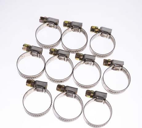 Червячный хомут HG 16-27 мм, 10 шт. 4962145