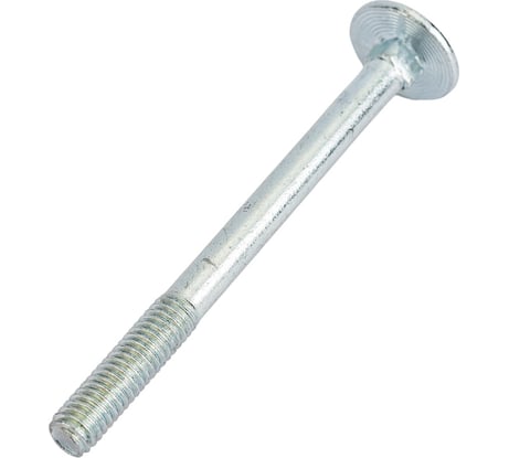 Мебельный болт с гайкой Невский Крепеж DIN 603, цинк, М6x70, 6 шт. 801060