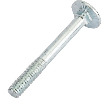 Мебельный болт с гайкой Невский Крепеж DIN 603, цинк, М6x50, 8 шт. 801058