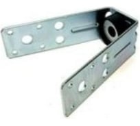 Кронштейн ООО Вентмаркет V-образный, с виброгасителем VD/DOPkvibro1