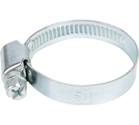 Червячный хомут STARFIX 25-40 мм, цинк, DIN 3017, 50 шт. SM-78406-50