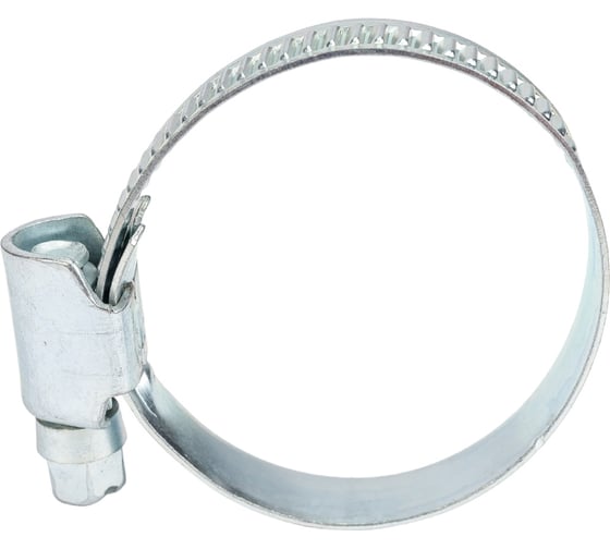Червячный хомут STARFIX 25-40 мм, цинк, DIN 3017, 50 шт. SM-78406-50