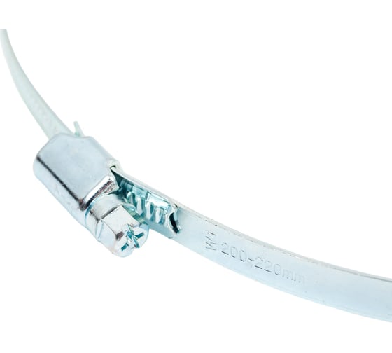 Червячный хомут STARFIX 200-220 мм, цинк, DIN 3017 SM-95890-1