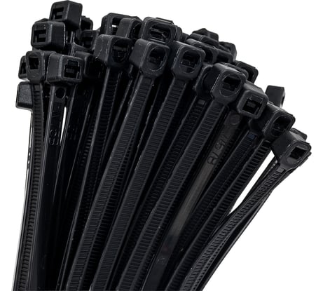 Хомут пластмассовый чёрный Wurth 4,8x178мм (упак. 100 шт.) 0502141 092 100