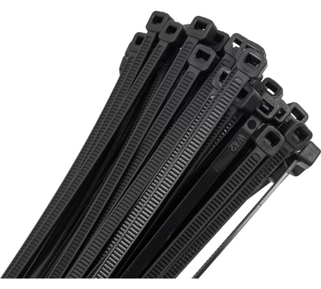 Хомут пластмассовый Wurth чёрный 3,6x140мм (упак. 100 шт.) 0502121 090 100 0502121 092 100