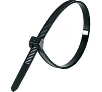 Стяжка Retic NETKO Optima нейлоновая, 250х3,6 мм, 100 шт., черная, светостойкая ST-250Х3.6-BK