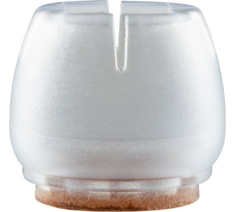 Протектор для ножек Рыжий кот силикон/войлок, размер S, 4 шт. 105020