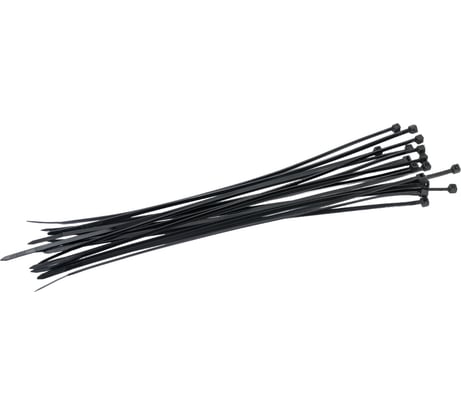 Хомут-стяжка NOVOCRAFT нейлоновая, 4x300 мм, черная, уп. 100 шт. HCC14300B100
