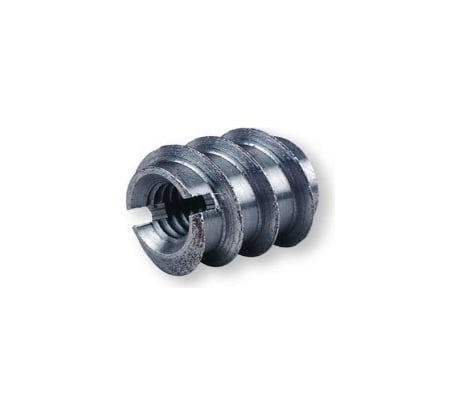 Мебельная муфта ЦКИ DIN 7965, М4x8х12 мм, ст., Ц, 20 шт. 75506