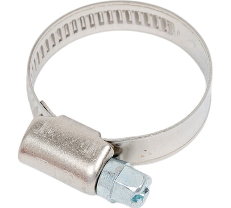 Обжимной хомут из нерж. стали Невский Крепеж 20x32 мм, 2 шт. 800532