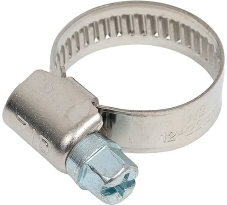 Обжимной хомут из нерж. стали Невский Крепеж 12x22 мм, 2 шт. 800530