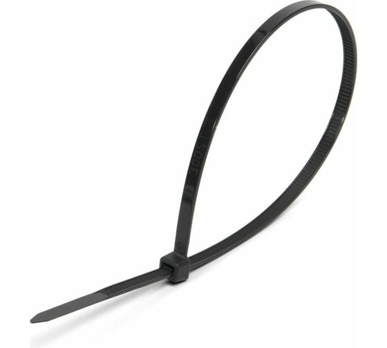 Кабельная стяжка NORMA 2,6x160 черный, уп. 100 шт. 8600230302 1