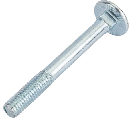 Мебельный болт МЕТАЛЛСЕРВИС М8x70, DIN 603, цинк, 20 шт. 1240698