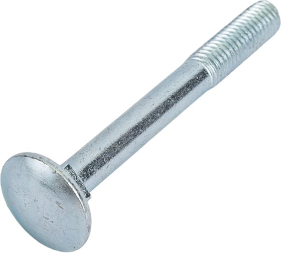Мебельный болт МЕТАЛЛСЕРВИС М8x70, DIN 603, цинк, 20 шт. 1240698