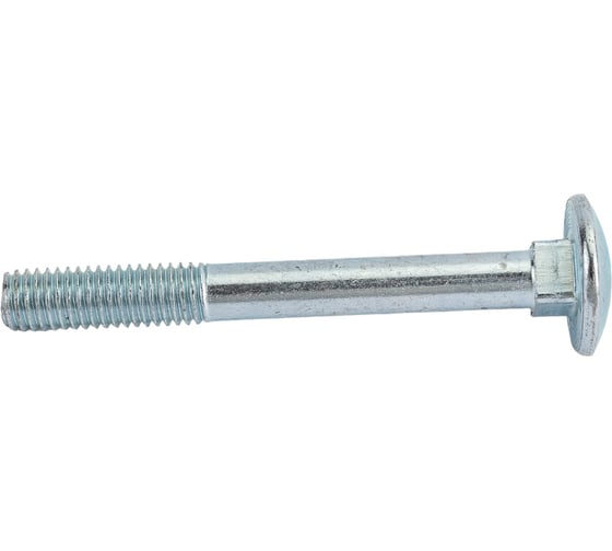 Мебельный болт МЕТАЛЛСЕРВИС М8x70, DIN 603, цинк, 20 шт. 1240698