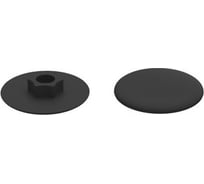 Декоративная заглушка для конфирмата STARFIX черная, 1000 шт. SM-49889-1000