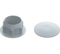 Декоративная заглушка под отверстие STARFIX 10 мм, светло-серая, 30 шт. SMZ1-95274-30