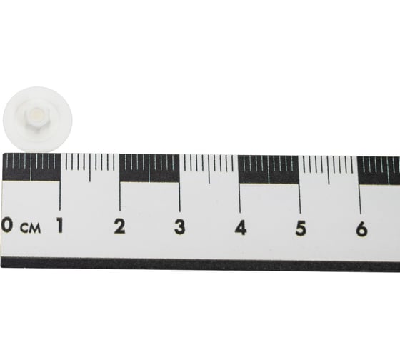 Декоративная заглушка для конфирмата STARFIX белая, 1000 шт. SM-94527-1000