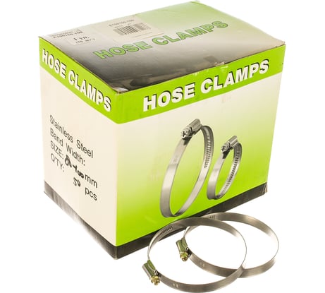 Хомут червячный (50 шт; 80-100 мм) Trommelberg E100150-100