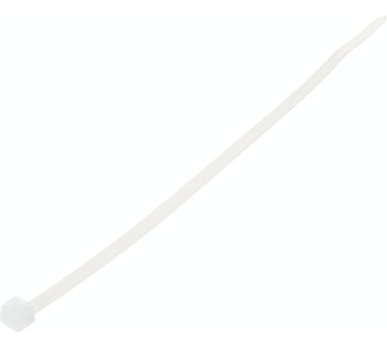 Нейлоновые хомуты Зубр белые, 3.6x150 мм, 100 шт. 309010-36-150