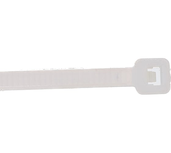 Нейлоновые хомуты Зубр белые, 3.6x300 мм, 100 шт. 309010-36-300