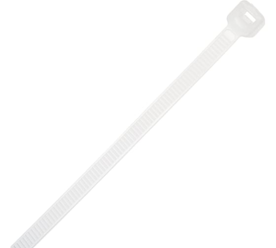 Нейлоновые хомуты Зубр белые, 4.5x300 мм, 100 шт. 309010-45-300