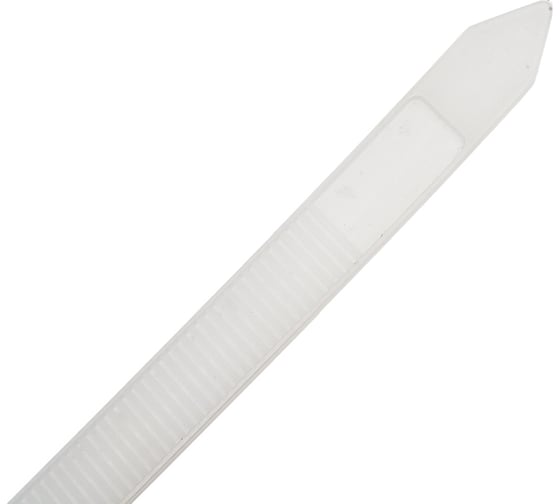 Нейлоновые хомуты Зубр белые, 9x550 мм, 50 шт. 309010-90-550