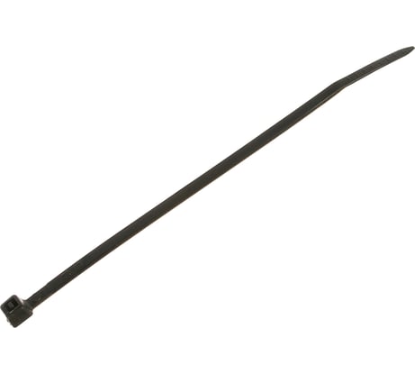 Нейлоновые хомуты Зубр черные, 2.5x100 мм, 100 шт. 309030-25-100