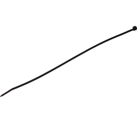 Нейлоновые хомуты Зубр черные, 3.6x250 мм, 100 шт. 309030-36-250