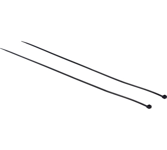 Нейлоновые хомуты Зубр черные, 4.8x500 мм, 100 шт. 309030-48-500