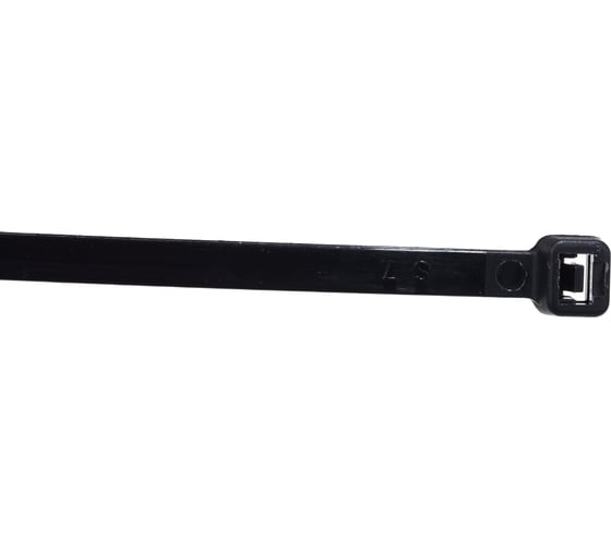 Нейлоновые хомуты Зубр черные, 4.8x500 мм, 100 шт. 309030-48-500