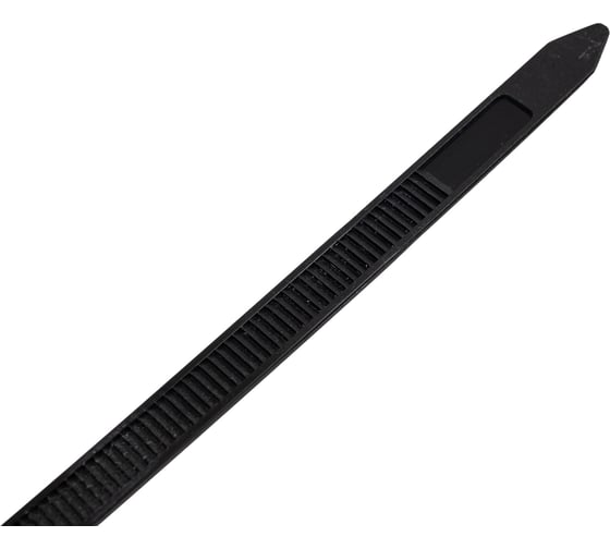 Нейлоновые хомуты Зубр черные, 7.6x250 мм, 100 шт. 309030-76-250