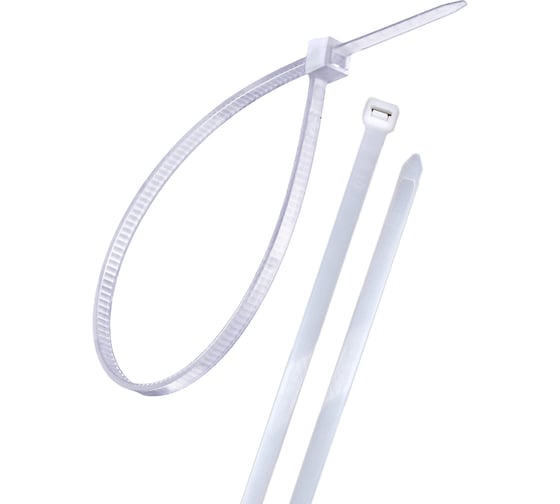 Хомут TDM ELECTRIC 3,6x200 мм, нейлон, белый, 100 шт. SQ0515-0121 1